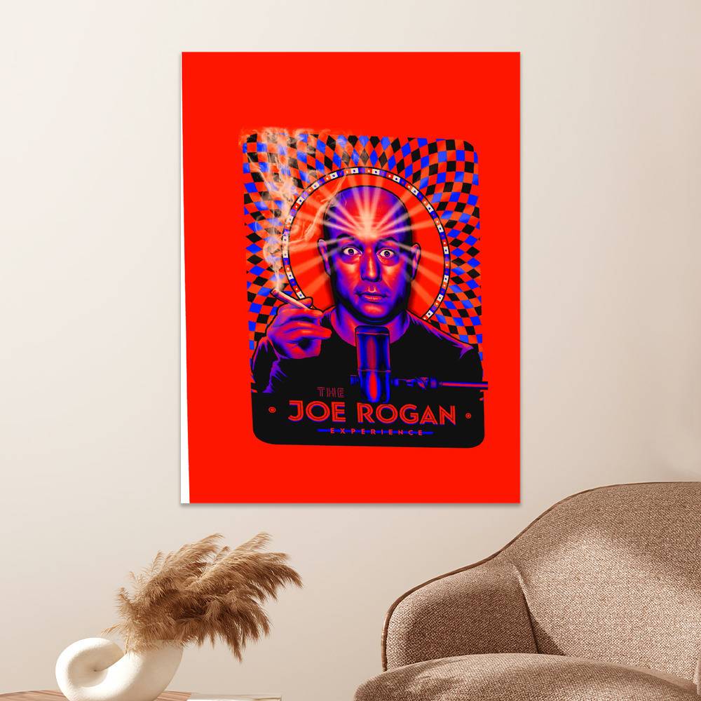 Joe Rogan Poster Curiosity Killed The Cat Poster Wall Art Sticky Poster