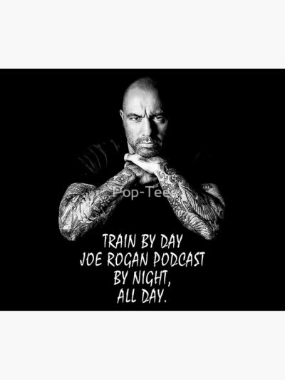 Joe Rogan, Train By Day Tapestry Official Joe Rogan Merch