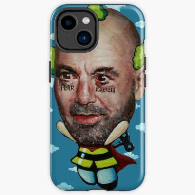 Fear Factory Fly High Little Buddy Joe Rogan Experience Parody Original Painting By Tyler Tilley Iphone Case Official Joe Rogan Merch