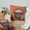 Joe Rogan Spacesuit Throw Pillow Official Joe Rogan Merch