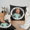 Joe Rogan Experience Joe Rogan Throw Pillow Official Joe Rogan Merch