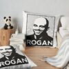 Joe Rogan Portrait| Perfect Gift Throw Pillow Official Joe Rogan Merch