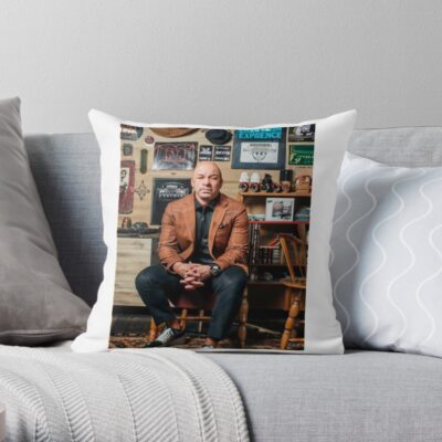 Jre Vibes Tee Throw Pillow Official Joe Rogan Merch