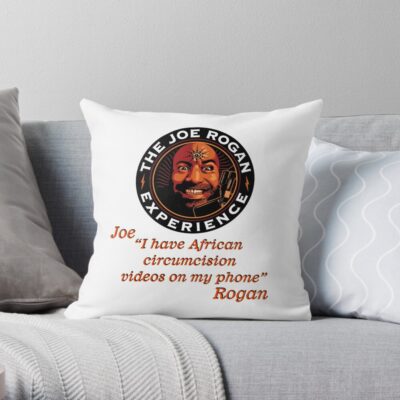 Joe Rogan African Snip Snap On Phone Joe Quote Rogan Jre Joe Rogan Experience Throw Pillow Official Joe Rogan Merch