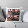 Joe Rogan Moose Quote Throw Pillow Official Joe Rogan Merch