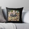 Joe Rogan And Guests| Perfect Gift Throw Pillow Official Joe Rogan Merch