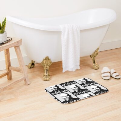 Joe Rogan Portrait Bath Mat Official Joe Rogan Merch