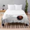 Joe Rogan Quote Throw Blanket Official Joe Rogan Merch