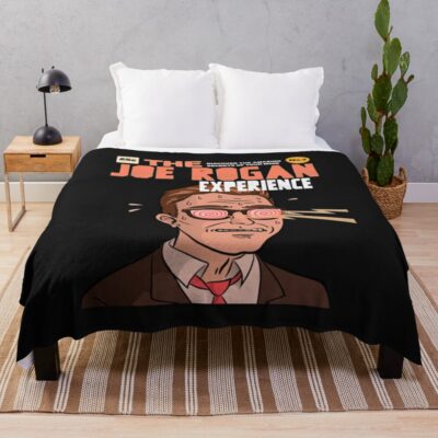 Joe Rogan Experience T-Shirtthe Joe Rogan Experience Comic Book Style Throw Blanket Official Joe Rogan Merch