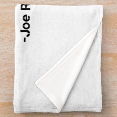 Joe Rogan Quote Throw Blanket Official Joe Rogan Merch