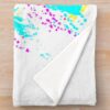 Joe Rogan Paint Splatter Throw Blanket Official Joe Rogan Merch