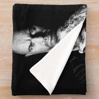 Joe Rogan, Train By Day Essential Throw Blanket Official Joe Rogan Merch