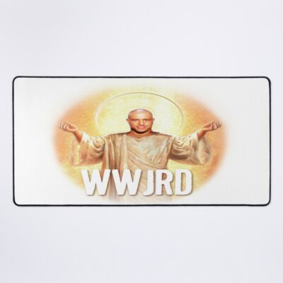 Wwjrd (What Would Joe Rogan Do?) Mouse Pad Official Joe Rogan Merch