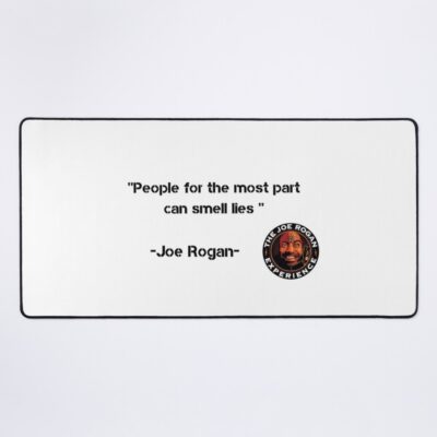 Joe Rogan Sticker Quotes Mouse Pad Official Joe Rogan Merch