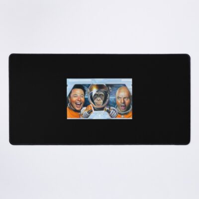 Joe Rogan  Elon Musk 'Higher Primates' Mouse Pad Official Joe Rogan Merch