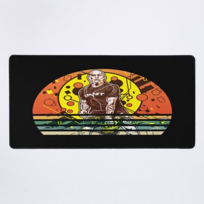 Joe Rogan, Vintage Retro Sunset Joe Rogan Mouse Pad Official Joe Rogan Merch