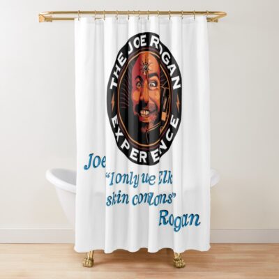 Joe Rogan Elk Quote Joe Quote Rogan Jre Joe Rogan Experience Shower Curtain Official Joe Rogan Merch