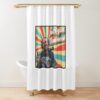 Joe Rogan Experience Retro Shower Curtain Official Joe Rogan Merch