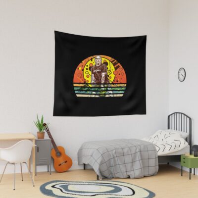 Joe Rogan, Vintage Retro Sunset Joe Rogan Tapestry Official Joe Rogan Merch